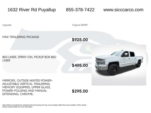 More photos of 2017 Chevrolet Silverado 1500 LTZ at Shift Innovations Car Co, WA