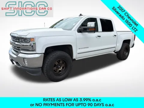 White 2017 Chevrolet Silverado 1500 LTZ for sale in Puyallup, WA