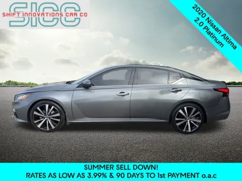Another view of 2020 Nissan Altima 2.0 Platinum for sale in Puyallup, WA at Shift Innovations Car Co
