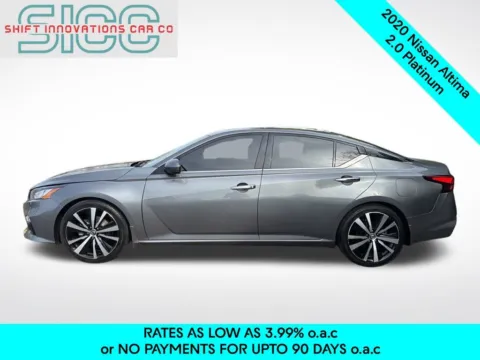 Another view of 2020 Nissan Altima 2.0 Platinum for sale in Puyallup, WA at Shift Innovations Car Co