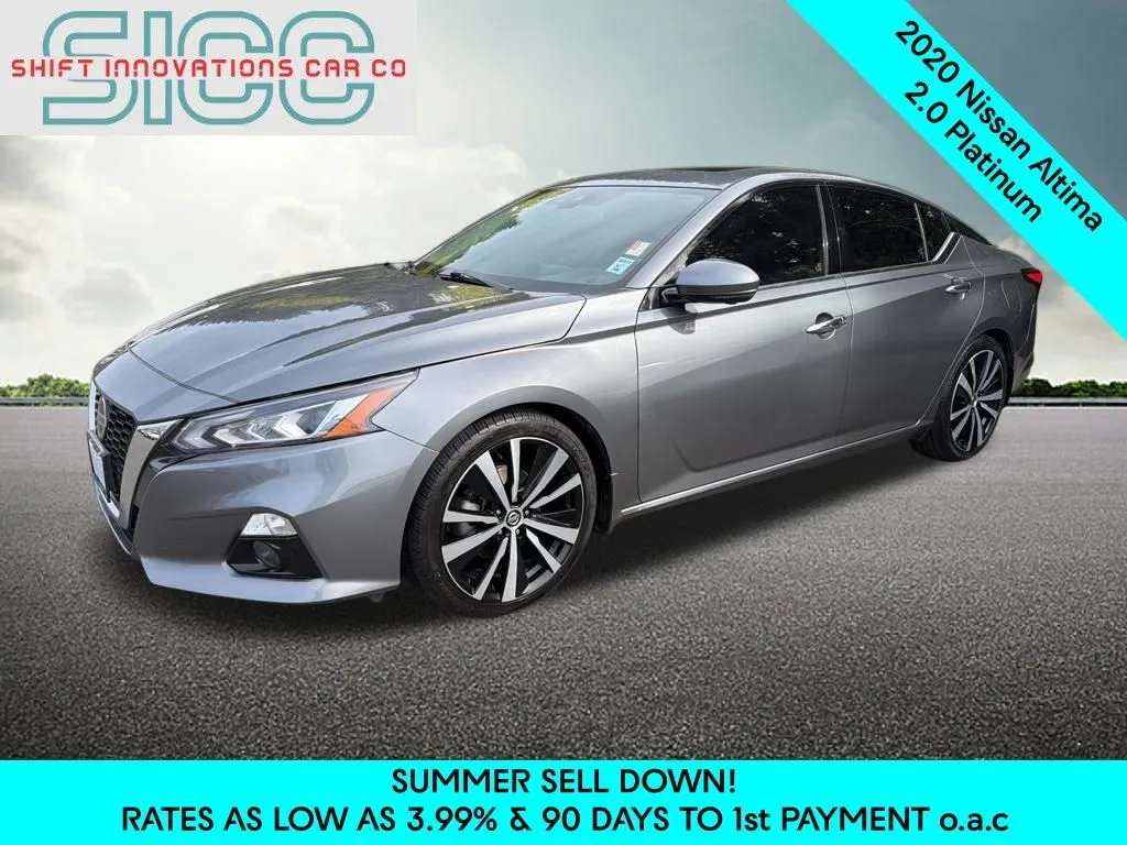 Gray 2020 Nissan Altima 2.0 Platinum for sale in Puyallup, WA