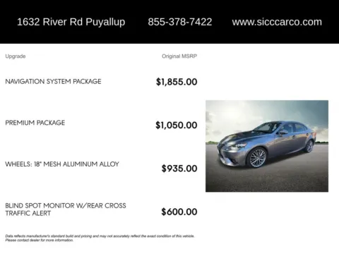 More photos of 2015 Lexus IS 250 at Shift Innovations Car Co, WA