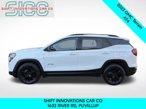 Another view of 2023 GMC Terrain AT4 for sale in Puyallup, WA at Shift Innovations Car Co
