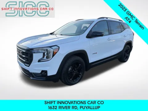 White 2023 GMC Terrain AT4 for sale in Puyallup, WA