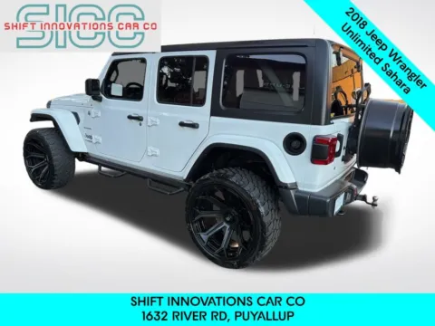 More photos of 2018 Jeep Wrangler Unlimited Sahara at Shift Innovations Car Co, WA