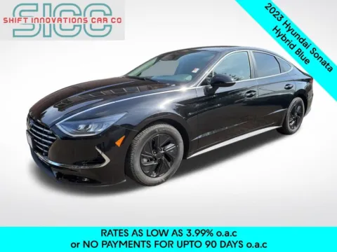 Black 2023 Hyundai Sonata Hybrid Blue for sale in Puyallup, WA