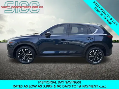 Another view of 2023 Mazda CX-5 2.5 S Premium Package for sale in Puyallup, WA at Shift Innovations Car Co