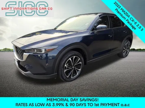 Blue 2023 Mazda CX-5 2.5 S Premium Package for sale in Puyallup, WA