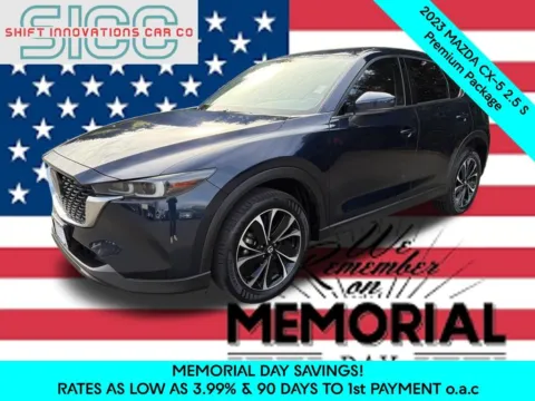 Blue 2023 Mazda CX-5 2.5 S Premium Package for sale in Puyallup, WA