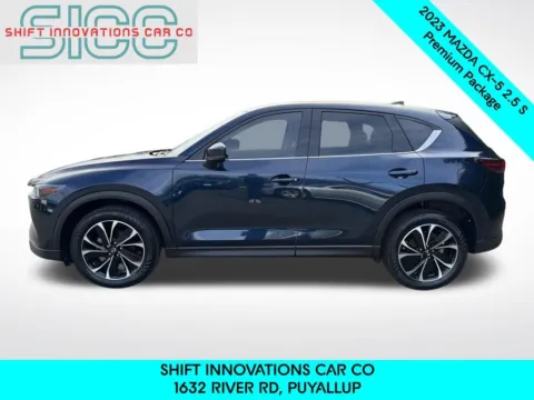 Another view of 2023 Mazda CX-5 2.5 S Premium Package for sale in Puyallup, WA at Shift Innovations Car Co
