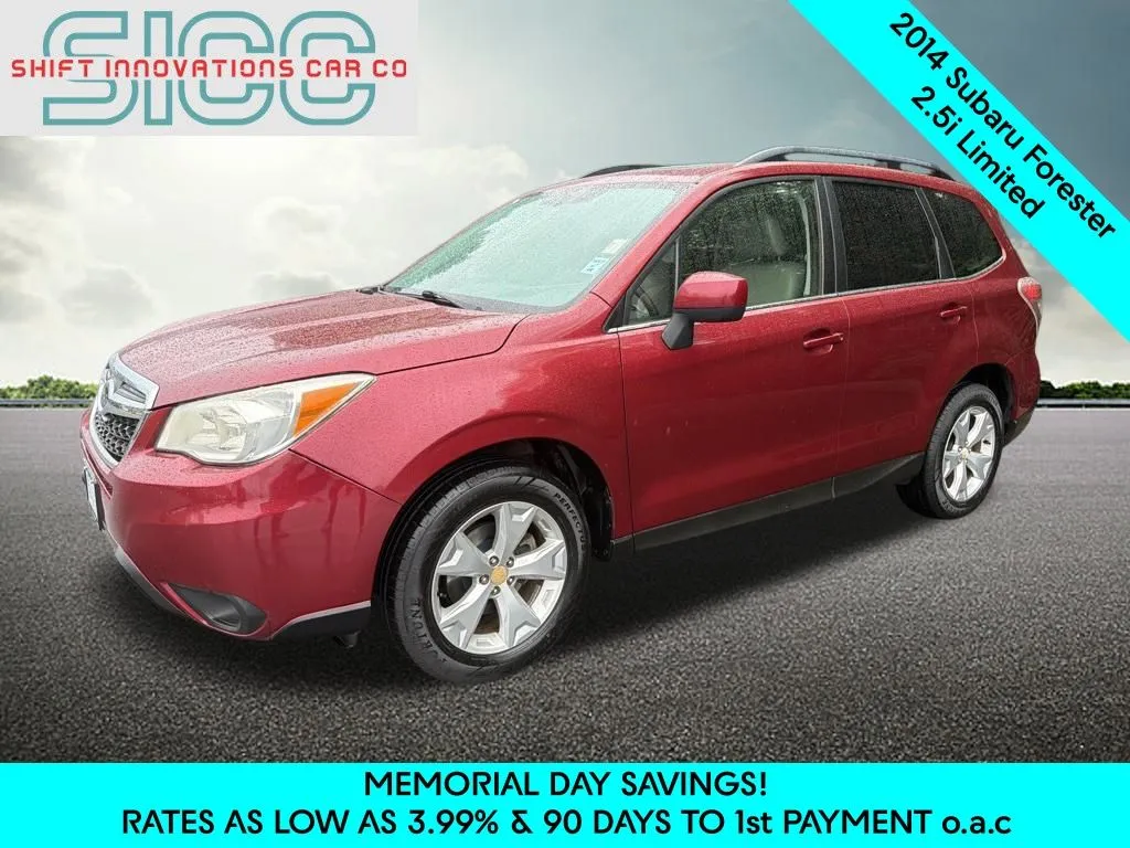 Red 2014 Subaru Forester 2.5i Limited for sale in Puyallup, WA