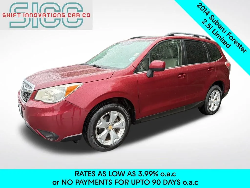 Red 2014 Subaru Forester 2.5i Limited for sale in Puyallup, WA