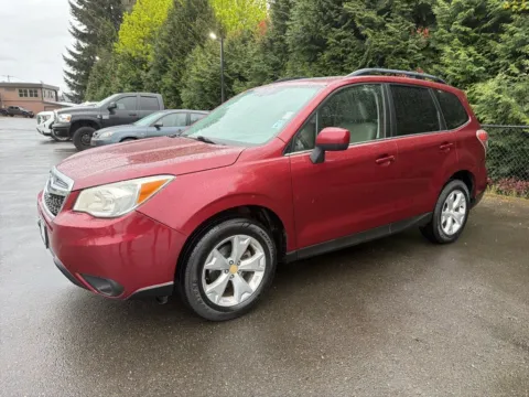 Red 2014 Subaru Forester 2.5i Limited for sale in Puyallup, WA