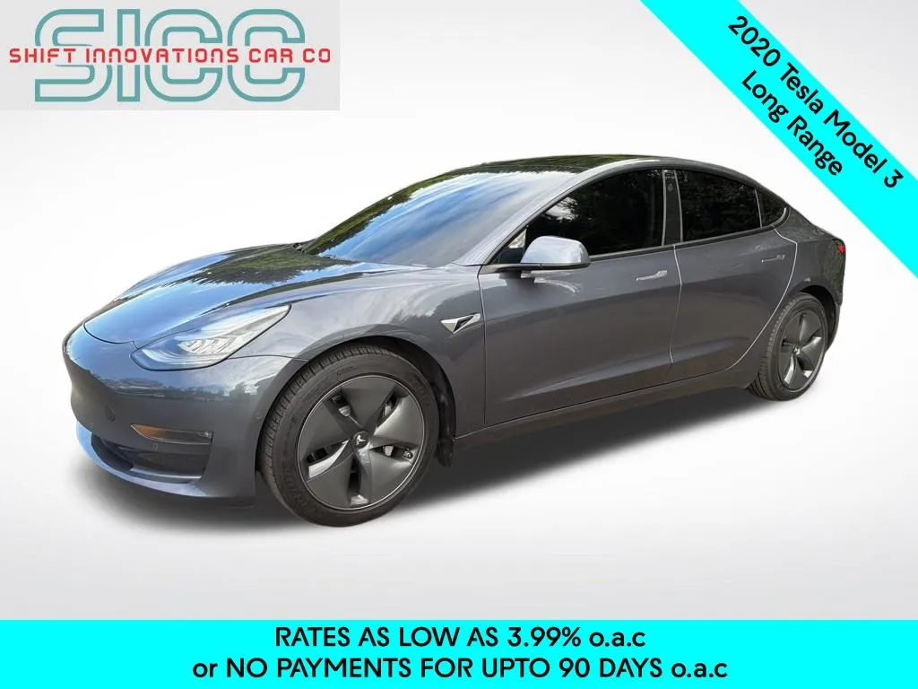 Blue 2020 Tesla Model 3 Long Range for sale in Puyallup, WA