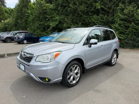 Silver 2015 Subaru Forester 2.5i Touring for sale in Puyallup, WA