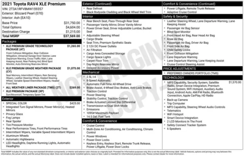 Another view of 2021 Toyota RAV4 XLE Premium for sale in Puyallup, WA at Shift Innovations Car Co