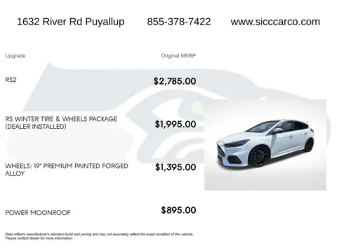 More photos of 2016 Ford Focus RS at Shift Innovations Car Co, WA