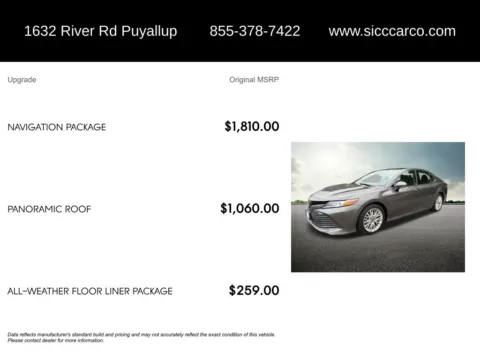 More photos of 2020 Toyota Camry XLE at Shift Innovations Car Co, WA