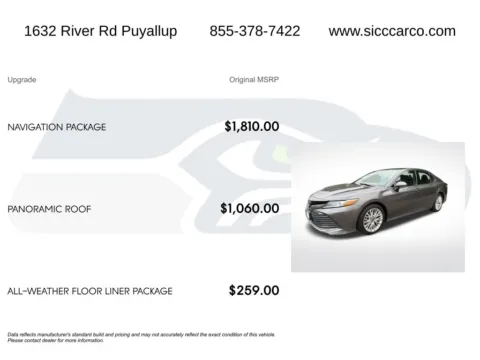More photos of 2020 Toyota Camry XLE at Shift Innovations Car Co, WA