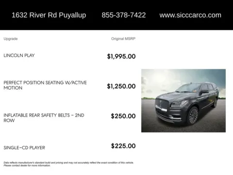Photos of 2018 Lincoln Navigator Reserve for sale in Puyallup, WA at Shift Innovations Car Co