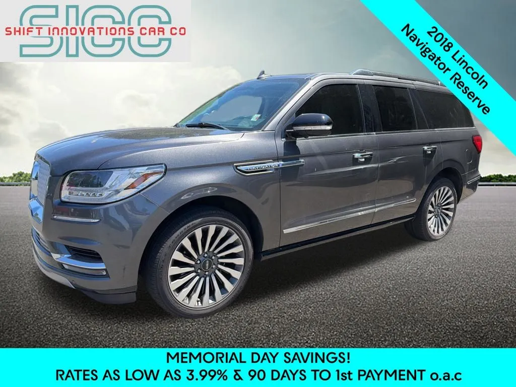 Gray 2018 Lincoln Navigator Reserve for sale in Puyallup, WA