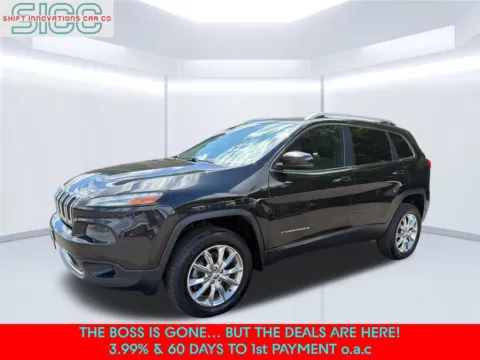 Black 2014 Jeep Cherokee Limited for sale in Puyallup, WA
