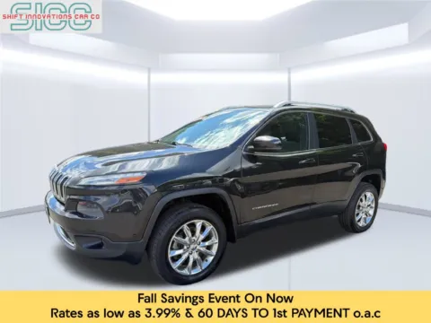 Black 2014 Jeep Cherokee Limited for sale in Puyallup, WA