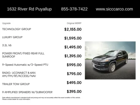 Photos of 2014 Jeep Cherokee Limited for sale in Puyallup, WA at Shift Innovations Car Co