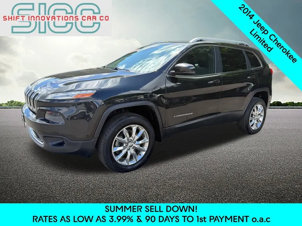 Black 2014 Jeep Cherokee Limited for sale in Puyallup, WA