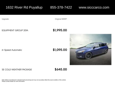 More photos of 2016 Ford Focus SE at Shift Innovations Car Co, WA
