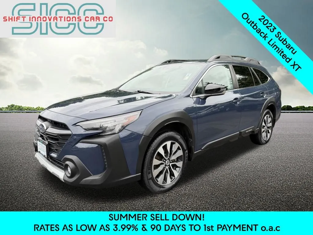 Blue 2023 Subaru Outback Limited XT for sale in Puyallup, WA