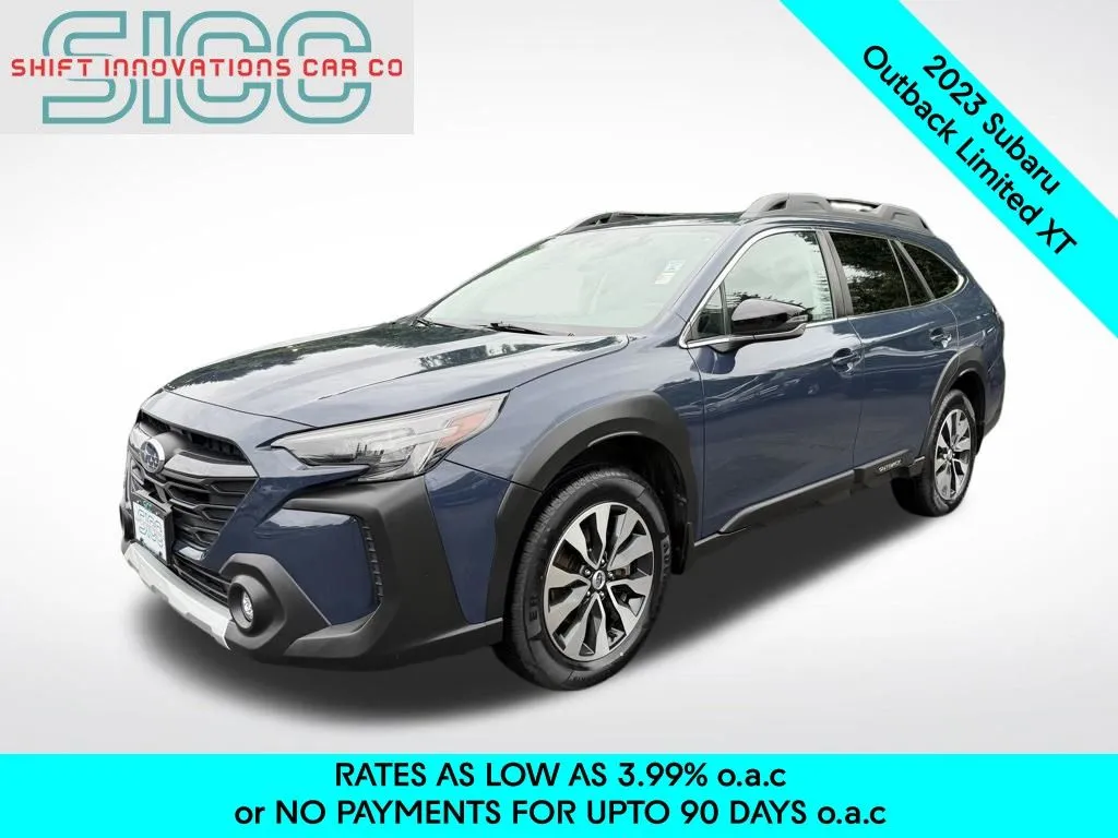 Blue 2023 Subaru Outback Limited XT for sale in Puyallup, WA