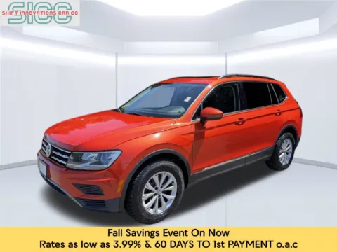 Orange 2018 Volkswagen Tiguan 2.0T SE for sale in Puyallup, WA
