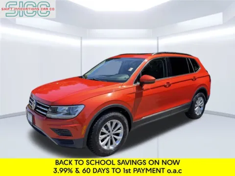 Orange 2018 Volkswagen Tiguan 2.0T SE for sale in Puyallup, WA