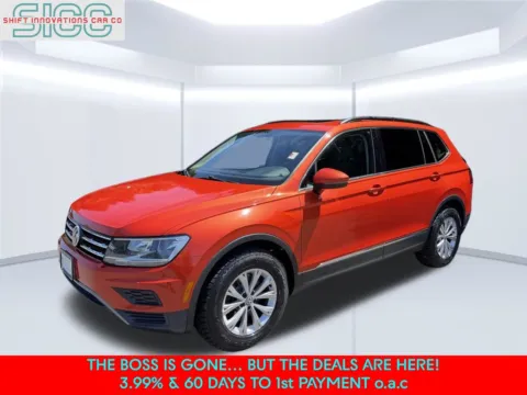 Orange 2018 Volkswagen Tiguan 2.0T SE for sale in Puyallup, WA
