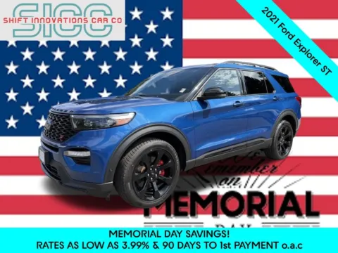 Blue 2021 Ford Explorer ST for sale in Puyallup, WA