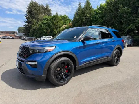 Blue 2021 Ford Explorer ST for sale in Puyallup, WA
