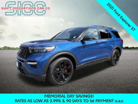 Blue 2021 Ford Explorer ST for sale in Puyallup, WA
