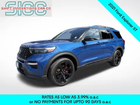 Blue 2021 Ford Explorer ST for sale in Puyallup, WA