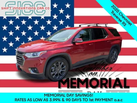 Red 2020 Chevrolet Traverse RS for sale in Puyallup, WA