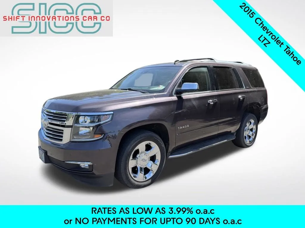 Gray 2015 Chevrolet Tahoe LTZ for sale in Puyallup, WA
