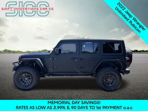 Another view of 2022 Jeep Wrangler Unlimited Rubicon for sale in Puyallup, WA at Shift Innovations Car Co
