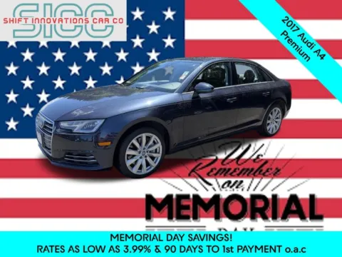 Blue 2017 Audi A4 2.0T Premium for sale in Puyallup, WA