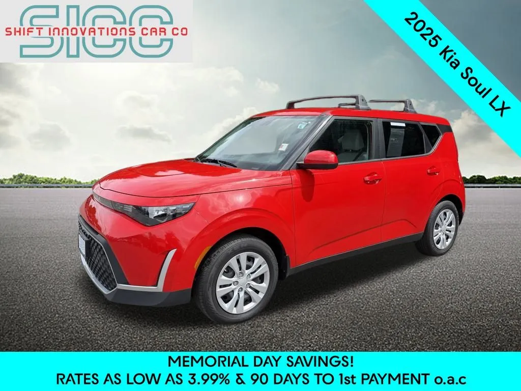 Red 2025 Kia Soul LX for sale in Puyallup, WA