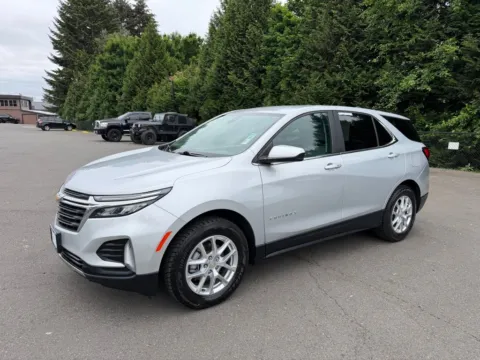 Silver 2022 Chevrolet Equinox LT for sale in Puyallup, WA