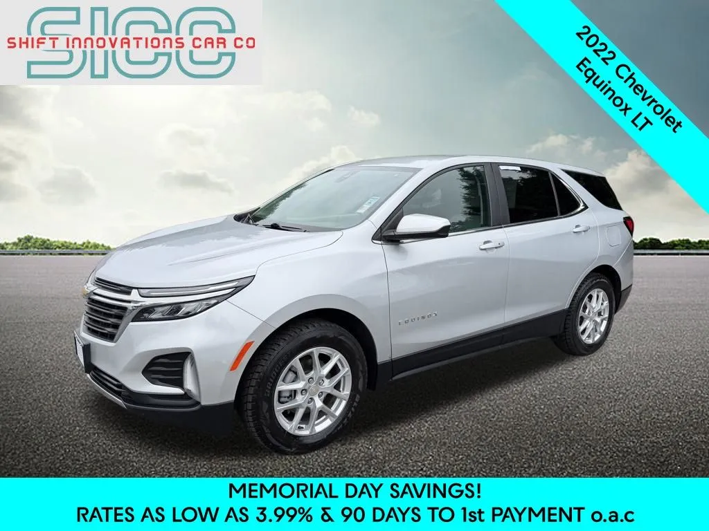 Silver 2022 Chevrolet Equinox LT for sale in Puyallup, WA