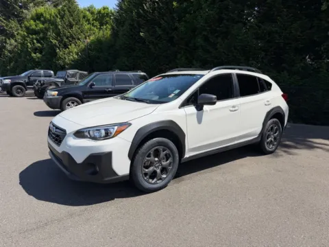White 2022 Subaru Crosstrek Sport for sale in Puyallup, WA