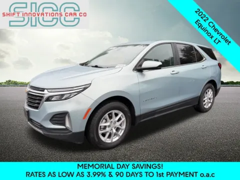 Blue 2022 Chevrolet Equinox LT for sale in Puyallup, WA