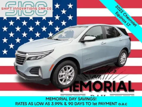 Blue 2022 Chevrolet Equinox LT for sale in Puyallup, WA