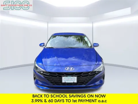 Photos of 2023 Hyundai Elantra Hybrid Blue for sale in Puyallup, WA at Shift Innovations Car Co